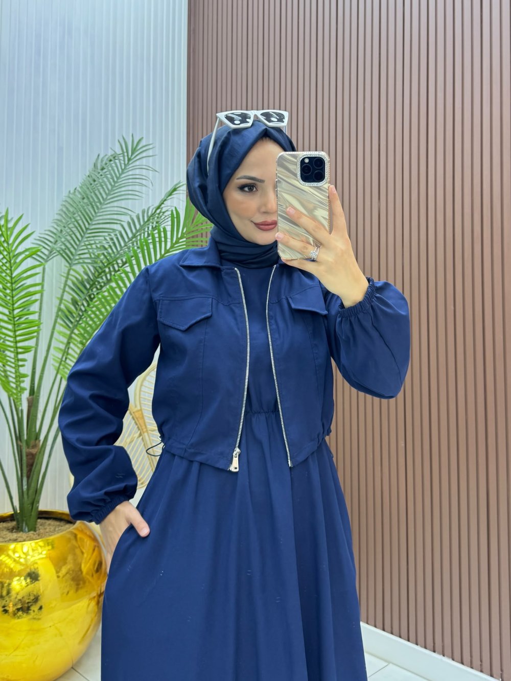 Ceketli Etekli İkili Takım